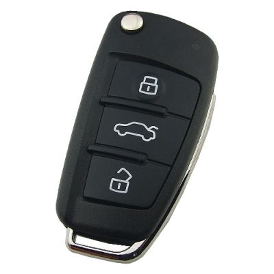 Audi A3TT 3 button remote key with ID48 chip 315mhz 8EO837220R FCCID:MYT4073A IC: 4427A-4073A H26S068022 - 1