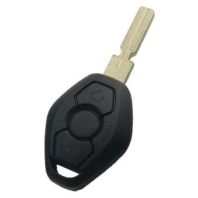 BMW EWS Systerm 3 button remote keywith 4 track blade（with 315mhz and 7935 chip) - 1