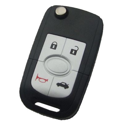 Buick 5 button remote key blank - 1