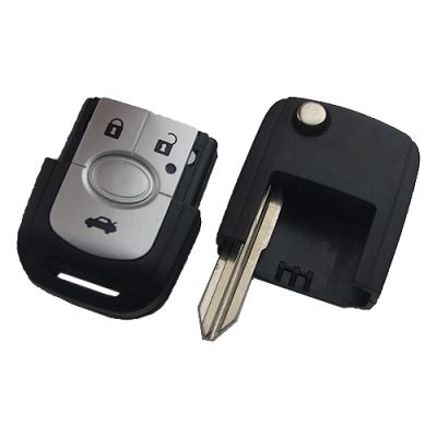 Buick remote Key blank with 3 button - 3