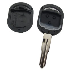 Buick remote key blank with 