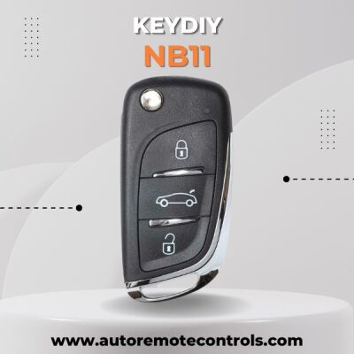 Chave Remota Plegável Universal Keydiy KD - NB11 Multifuncional - 1