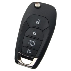 Chevrolet 4 button remote key PCF7941E chip-434mhz - 1