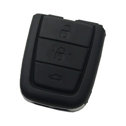 Chevrolet black 3+1 button remote key with 434mhz - 1