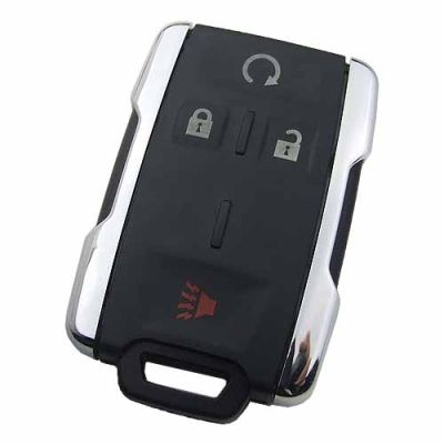 Chevrolet black 4 button remote key with 315mhz - 1