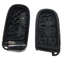 Chrysler 2+1 button remote key shell with blade - 3