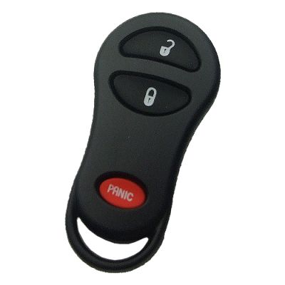 Chrysler 3 button remote key blank - 1