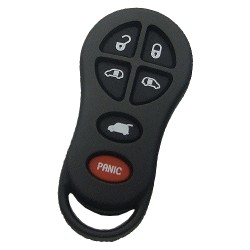 Chrysler 6 button remote key shell - 1