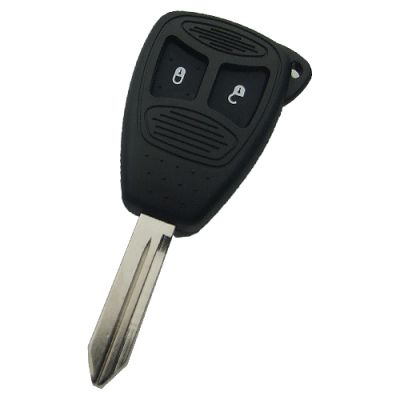 Chrysler / Dodge/ Jeep 2-Button Remote Key Shell - 1