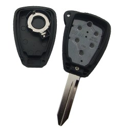 Chrysler Dodge Jeep 2+1-Button Remote Head Key Shell - 3