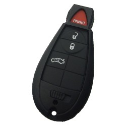 Chrysler Dodge Jeep 3+1 Buttons remote key shell - 1