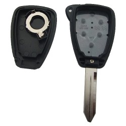 Chrysler Dodge Jeep 5-Button Remote Head Key Shell - 3