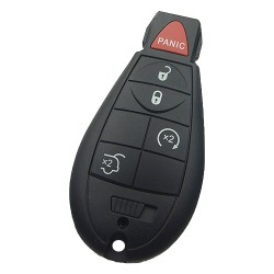 Chrysler Jeep Dodge Fobik Remote 5 Buttons with SUV Trunk and Start 433MHz PCF7941 - 1