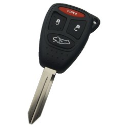 Chrysler upgrade 3+1 button remote key blank - 1