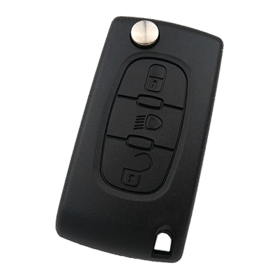 Citroen C4 3 Buttons Remote Key 433.92mhz