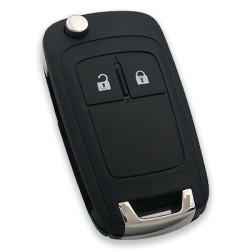 Clé de télécommande pliable à 2 boutons pour Opel Astra-J insignia (OEM) (GM 13574868, 433 MHz, ID46) - 1