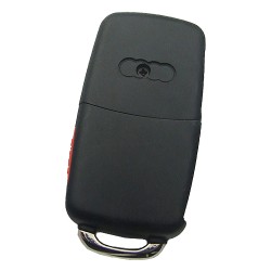 Clé de télécommande pliante de proximité Audi A8, transpondeur ID46 433MHz PCF7943A à 3 boutons - 2