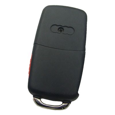 Clé de télécommande pliante de proximité Audi A8, transpondeur ID46 433MHz PCF7943A à 3 boutons - 2