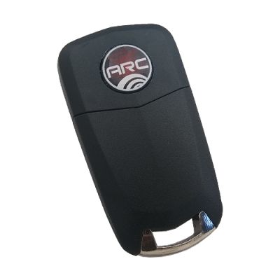 Clé télécommande pliable à 2 boutons pour Opel Vectra C (pièces de rechange) (GM 13189118, 433 MHz, ID46) - 2