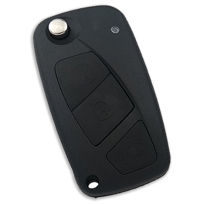 Fiat Flip Remote Key (Delphi) (AfterMarket) (433 MHz, PCF7946) - 2