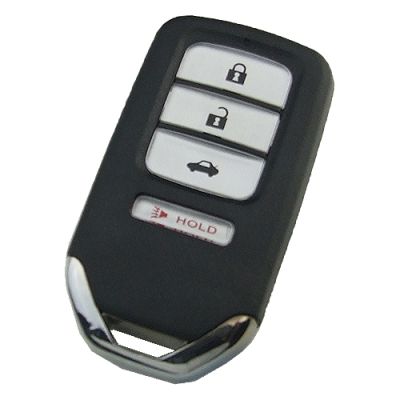 For Honda 4 button smart keyless remote key with 433.92mhz with hitag3 47 chip FCC ID：KR5V1X A2C83161800 - 1