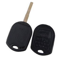 Ford 3 button remote key blank with HU101 blade - 3