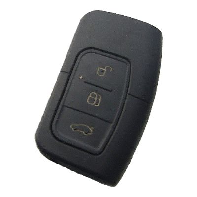 Ford 3 Pulsanti Smart Card Chiave Guscio - 1