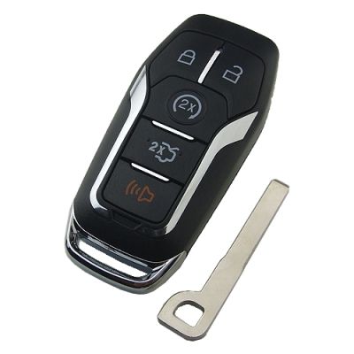 Ford 4 button aftermarket remote key with 902mhzHITAG PRO keyless - 1