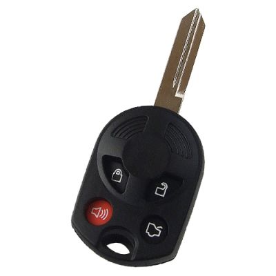 Ford 3+1 button remote key shell (2 parts) - 1