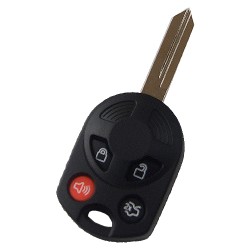 Ford 4 button remote key shell(3 parts) - 1