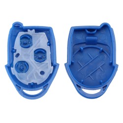 Ford Chiave Guscio 3 Pulsanti Blu - 5