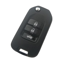 Honda 3 Buttons Remote Control Vezel, Xrv, Jazz 2014/2015, 433 Mhz (Aftermarket) - 1