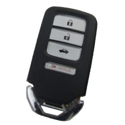 Honda 3+1 button remote key shell - 1