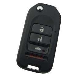 honda 3+1 button remote key shell - 1