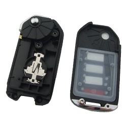 honda 3+1 button remote key shell - 3