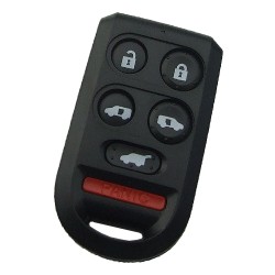 Honda 5+1 button remote key blank - 1