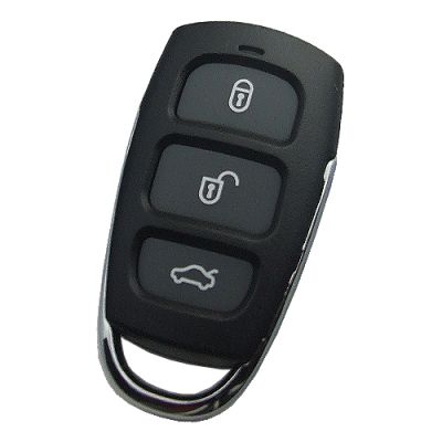 Hyundai 3+1 button remote key sehll - 1