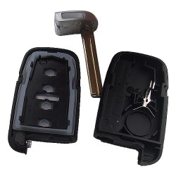 Hyundai 4 button remote key blank - 3