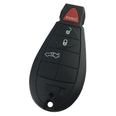 Jeep Dodge Chrysler Fobik Remote Key 3+1 Buttons Sedan Trunk Button Type 433MHz PCF7941A - 1