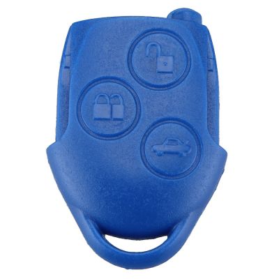 Llave remota Ford azul de 3 botones (recambio, 433 MHz, ID63) - 1