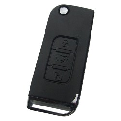 Mahindra 3 button remote key blank - 1