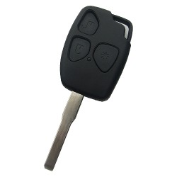 Mahindra 3 button remote key blank - 1