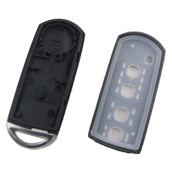 Mazda 3+1 button remote key blank - 3