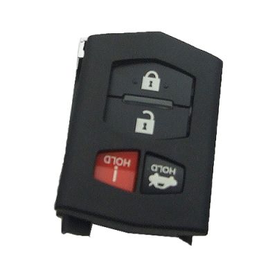 Mazda 3+1 button remote key case - 1