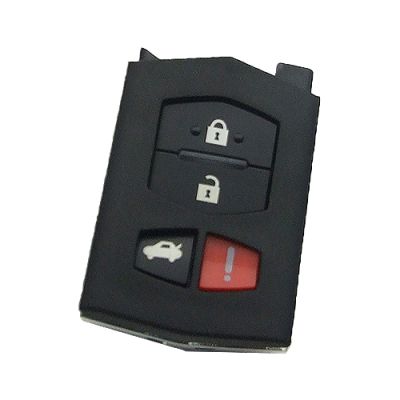 Mazda 3+1 button remote key shell part - 1