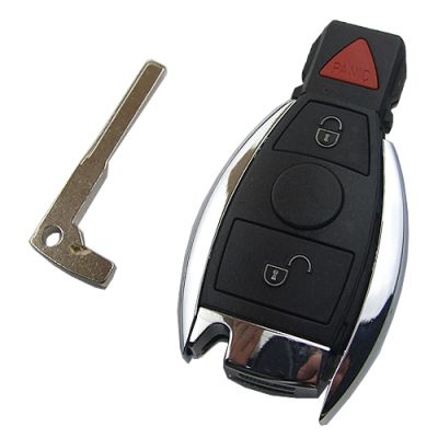 Mercedes 2+1 button remote key shell - 1