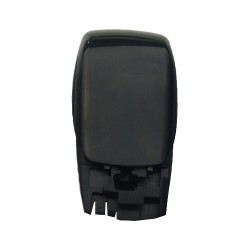 Mercedes 3 button key shell with blade with black color - 2