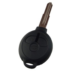 Mitsubishi 3 button remote key shell - 1