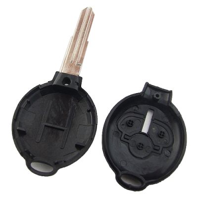 Mitsubishi 3 button remote key shell - 3