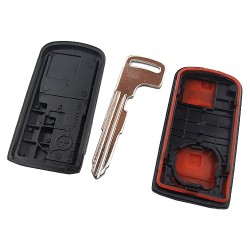 Mitsubishi 4 button remote key shell - 3